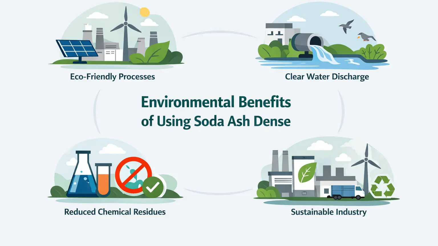 Environmental Benefits of Using Soda Ash Dense