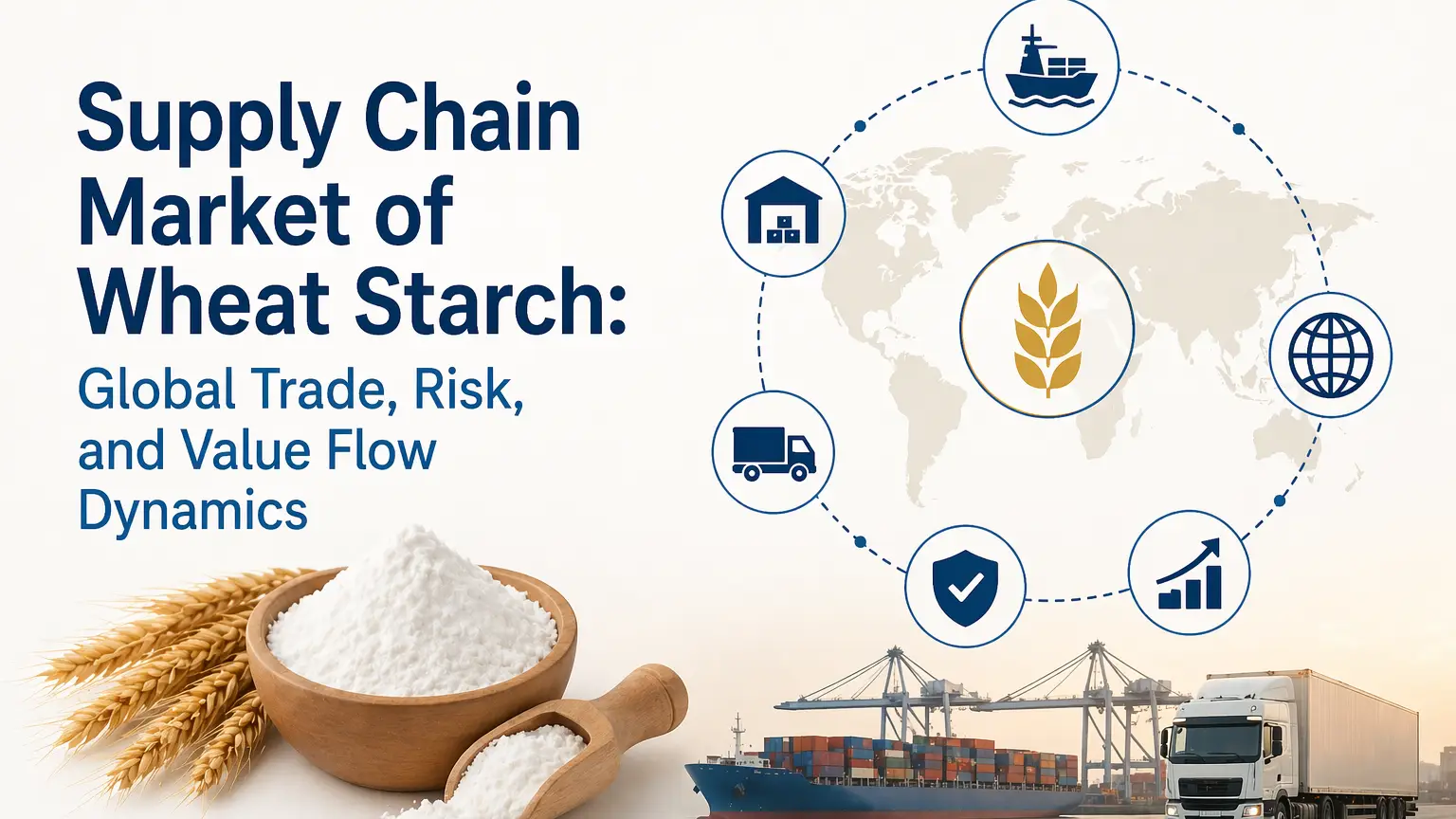 Supply Chain Market of Wheat Starch: Global Trade, Risk, and Value Flow Dynamics